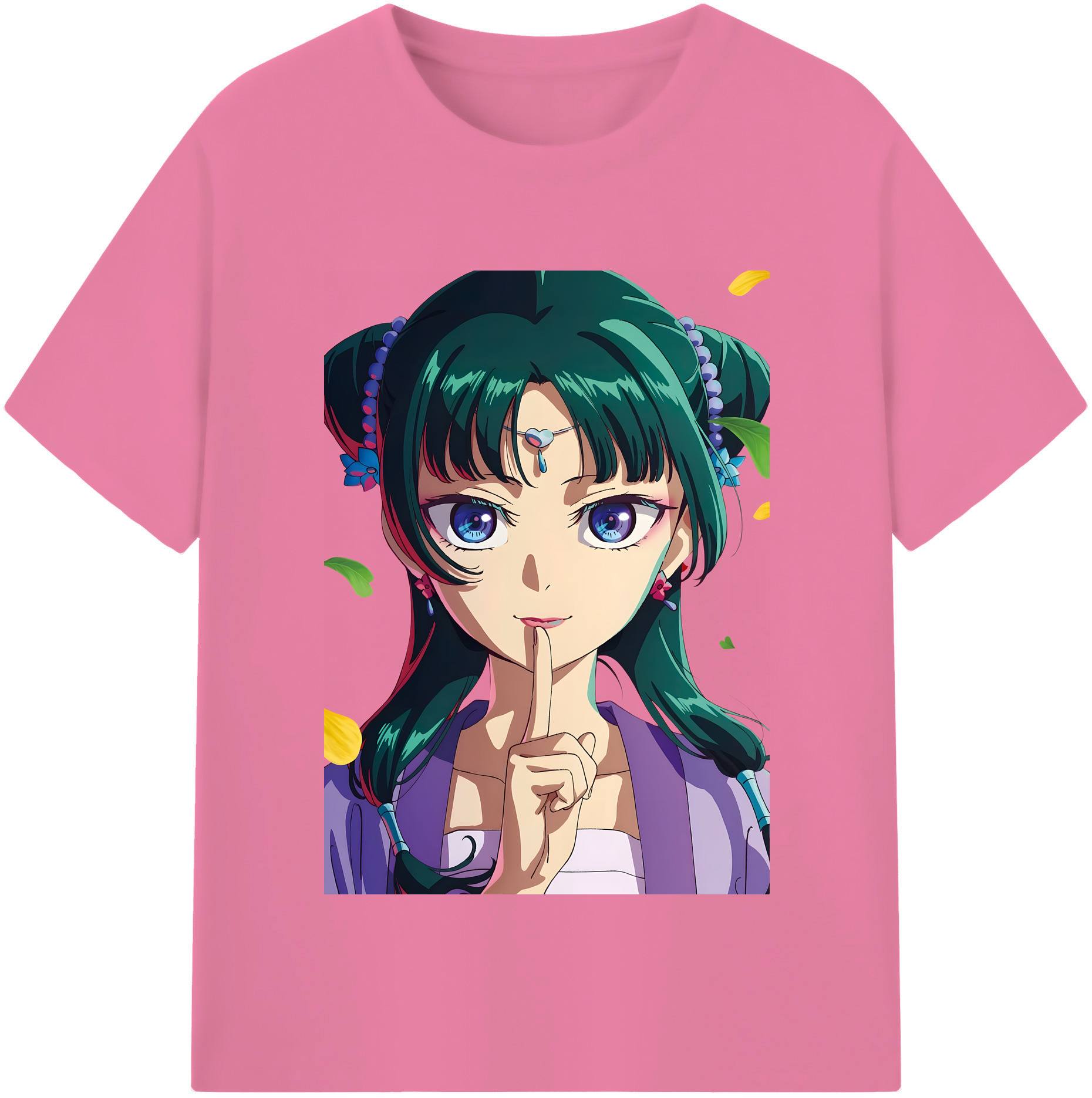 （画像用） 薬屋のひとりごと The Apothecary Diaries 綿100％半袖Tシャツ（フロントプリント）